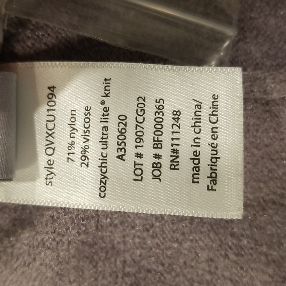 💕BAREFOOT DREAMS💕 CozyChic Ultra Lite Track Pants ~ Lavender Haze 1X NWT - Picture 10 of 11